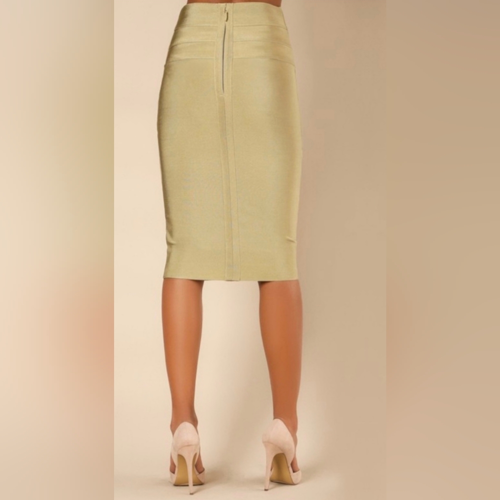 High Waisted Pencil Skirt